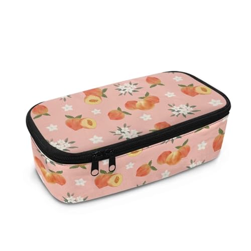 Yexignaon Federmäppchen für Kinder, große Bleistift-Aufbewahrungsboxen, Schreibwaren, Stifte-Tasche mit Reißverschluss, für Grundschule, pfirsich, Taschen-Organizer Yexignaon Federmäppchen für Kinder, große Bleistift-Aufbewahrungsboxen, Schreibwaren, Stifte-Tasche mit Reißverschluss, für Grundschule, pfirsich, Taschen-Organizer von Yexignaon