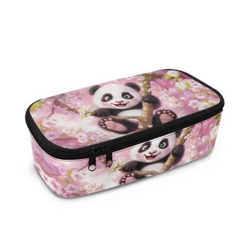 Yexignaon Federmäppchen für Kinder, großes Fassungsvermögen, Federmäppchen für Schule, große Kinder, Stifthaltertasche mit Netztasche, Blumen-Panda, Taschen-Organizer Yexignaon Federmäppchen für Kinder, großes Fassungsvermögen, Federmäppchen für Schule, große Kinder, Stifthaltertasche mit Netztasche, Blumen-Panda, Taschen-Organizer von Yexignaon