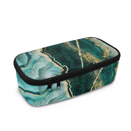 Yexignaon Federmäppchen für Kinder, großes Fassungsvermögen, Stifteetui mit Reißverschluss, wiederverwendbare Schreibwaren-Aufbewahrungsbox für die Schule, grün, Taschen-Organizer Yexignaon Federmäppchen für Kinder, großes Fassungsvermögen, Stifteetui mit Reißverschluss, wiederverwendbare Schreibwaren-Aufbewahrungsbox für die Schule, grün, Taschen-Organizer von Yexignaon