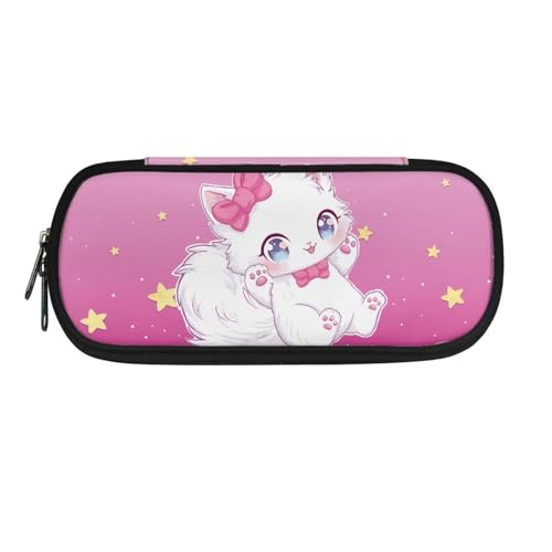 Yexignaon Federmäppchen für Mädchen, große Kapazität, Schreibwaren, Stifte-Tasche mit Ständer, Bleistifte, Partytütenfüller für Kinder, Katze, niedlich, Taschen-Organizer Yexignaon Federmäppchen für Mädchen, große Kapazität, Schreibwaren, Stifte-Tasche mit Ständer, Bleistifte, Partytütenfüller für Kinder, Katze, niedlich, Taschen-Organizer von Yexignaon