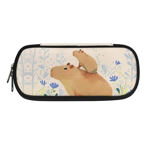 Yexignaon Federmäppchen für Mädchen, großes Fassungsvermögen, Federmäppchen, wirklich nützliche Box, Bleistifte, Buntstifte, Marker, Set in einer Box, Capybara-Aufdruck, Taschen-Organizer Yexignaon Federmäppchen für Mädchen, großes Fassungsvermögen, Federmäppchen, wirklich nützliche Box, Bleistifte, Buntstifte, Marker, Set in einer Box, Capybara-Aufdruck, Taschen-Organizer von Yexignaon