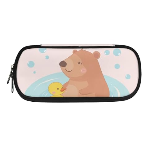 Yexignaon Federmäppchen für Mädchen, großes Fassungsvermögen, Federmäppchen, wirklich nützliche Box, Bleistifte, Buntstifte, Marker, Set in einer Box, Niedliche Capybara, Taschen-Organizer Yexignaon Federmäppchen für Mädchen, großes Fassungsvermögen, Federmäppchen, wirklich nützliche Box, Bleistifte, Buntstifte, Marker, Set in einer Box, Niedliche Capybara, Taschen-Organizer von Yexignaon