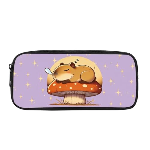 Yexignaon Federmäppchen für Mädchen, mit Reißverschluss, Federmäppchen, Tragetasche für Grundschule, Sekundarschule, Bleistift-Set, Kinder-Partytasche, Capybara 12, Taschen-Organizer Yexignaon Federmäppchen für Mädchen, mit Reißverschluss, Federmäppchen, Tragetasche für Grundschule, Sekundarschule, Bleistift-Set, Kinder-Partytasche, Capybara 12, Taschen-Organizer von Yexignaon