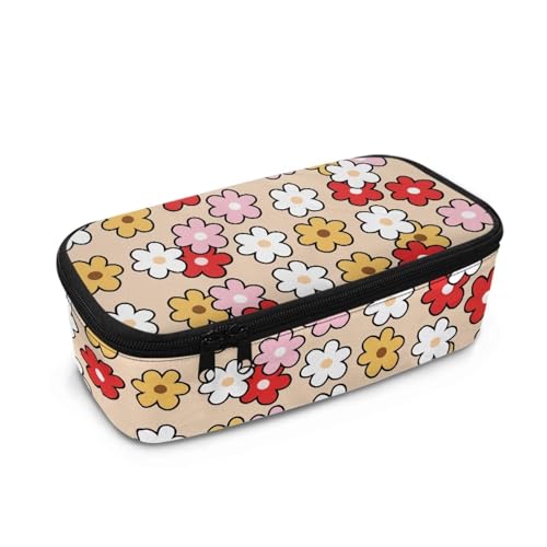 Yexignaon Federmäppchen für Mädchen, niedliches Design, Stiftebox, Buntstifte, Aufbewahrungsbox, große Kapazität, Beutel, Stifthalter, Cartoon-Blume, Taschen-Organizer Yexignaon Federmäppchen für Mädchen, niedliches Design, Stiftebox, Buntstifte, Aufbewahrungsbox, große Kapazität, Beutel, Stifthalter, Cartoon-Blume, Taschen-Organizer von Yexignaon
