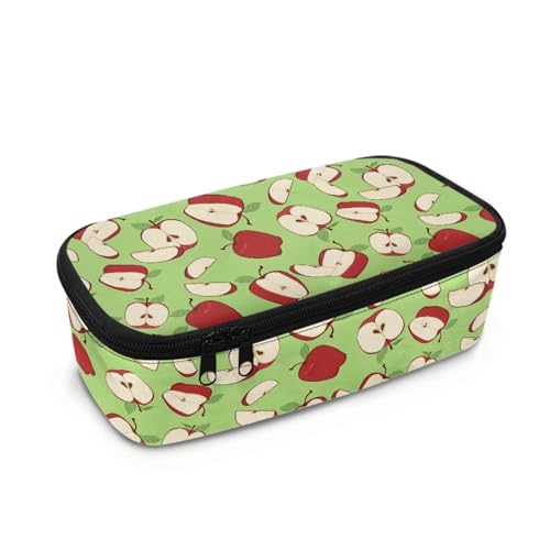 Yexignaon Federmäppchen mit großer Kapazität, Federmäppchen für Kinder, wiederverwendbare Partytütenfüller für Kinder, Buntstifte, apfelgrün, Taschen-Organizer Yexignaon Federmäppchen mit großer Kapazität, Federmäppchen für Kinder, wiederverwendbare Partytütenfüller für Kinder, Buntstifte, apfelgrün, Taschen-Organizer von Yexignaon