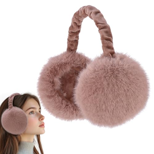 YeyeCyrilze Foldable Adjustable Warm Plush Ear Warmers, Winter Ear Warmers, Earmuffs, Winter Earmuffs for Cold Protection and Outdoor Earmuffs YeyeCyrilze Foldable Adjustable Warm Plush Ear Warmers, Winter Ear Warmers, Earmuffs, Winter Earmuffs for Cold Protection and Outdoor Earmuffs von YeyeCyrilze