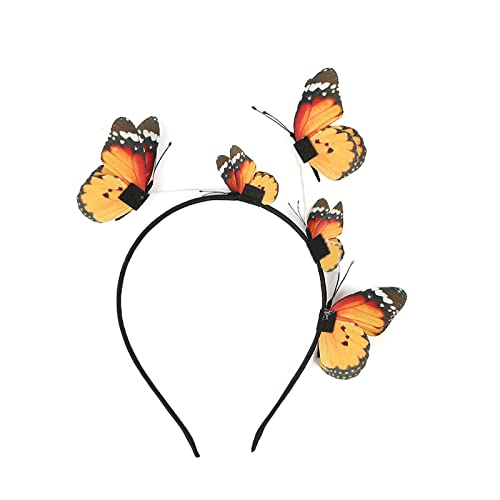 3D-Schmetterlings-Haarreif, Schmetterling-Kopfschmuck, Schmetterlings-Haarschmuck, Kopfschmuck, Hut, Teeparty, Hut, Schmetterlings-Haarreif, Schmetterlings-Haarband, Schmetterlings-Kopfschmuck von Yfenglhiry