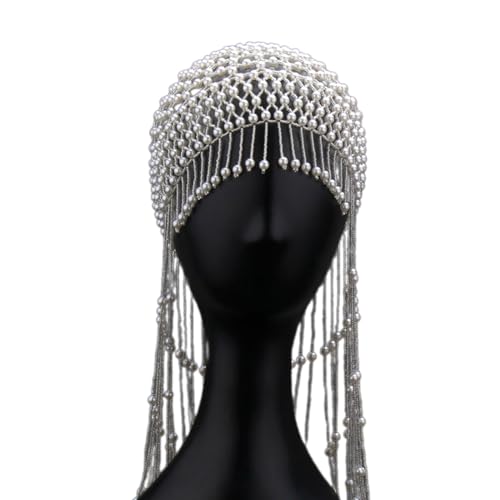 Anspruchsvolle Perlen-Kopfbedeckung, weicher Kopfschmuck, zartes Haar-Accessoire für Bühnenauftritte, verbessert Ihre persönliche von Yfenglhiry