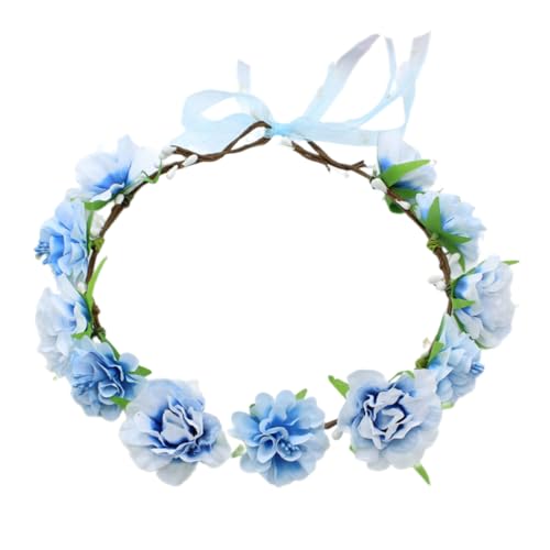 Brautblume für Hochzeit, Blumenstirnbänder, Braut-Stirnbänder, Blumengirlanden, Haarkranz, Blumenkranz von Yfenglhiry