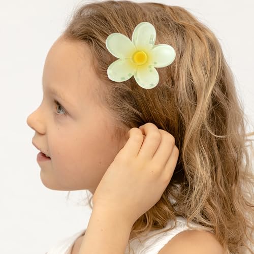 Bunte Blumenklammer für Damen, Haarspangen, Kieferclip, Sommer-Haarspange, Mädchen, Haarstyling-Zubehör, leichte Haarspange von Yfenglhiry