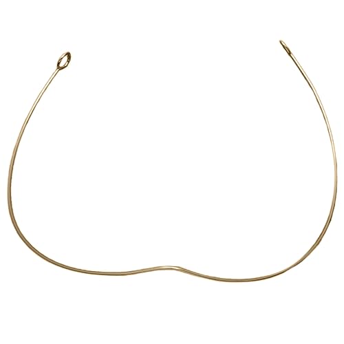 Herzförmiges DIY Stirnband Brautdusche Kopfschmuck Hochzeit Party Stirn Ornament Karneval GalaDinner Choker Kopfbedeckung Herzförmige Choker Halskette Haarband von Yfenglhiry