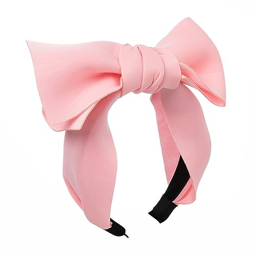 Hübscher Kopfschmuck, Abschlussball, Geburtstag, Haarbänder, Kopfbedeckung, Rosa, gepolstertes Stirnband für Mädchen, Haarschmuck, Zubehör, breite Stirnbänder für Frauen von Yfenglhiry