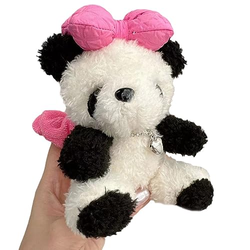 Hübsches Plüsch-Panda-Haarband, elastisch, großes Haargummi, modisches Haargummi, weibliches Zubehör, Mädchen, Stirnband für Hochsteckfrisuren von Yfenglhiry
