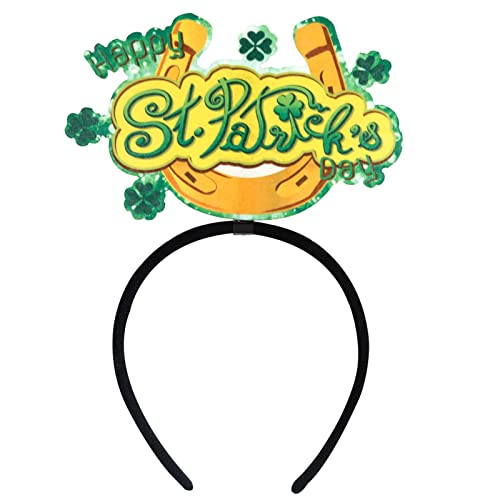 Irisches grünes Stirnband, Mardi GrasStirnband, SaintPatrick Day, irisches Kleeblatt, irischer Karneval, irisches grünes Stirnband von Yfenglhiry