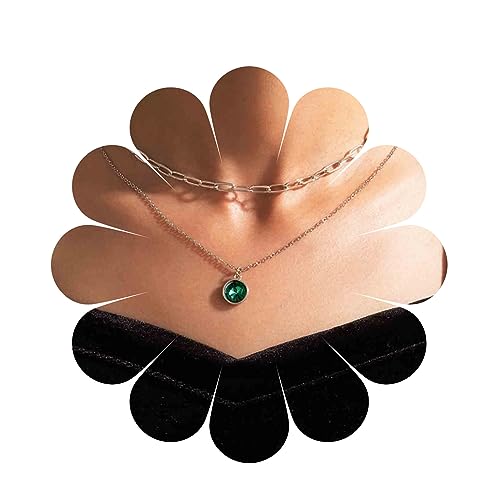 Yheakne Boho Geschichtet Büroklammer Kette Halskette Rund Smaragd Anhänger Halskette Jahrgang Smaragd Grün Choker Halskette Hochzeit Kristall Halskette Kette Schmuck Für Frauen Und Mädchen Geschenke Yheakne Boho Geschichtet Büroklammer Kette Halskette Rund Smaragd Anhänger Halskette Jahrgang Smaragd Grün Choker Halskette Hochzeit Kristall Halskette Kette Schmuck Für Frauen Und Mädchen Geschenke von Yheakne