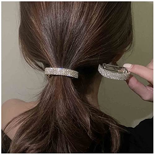 Yheakne Boho Kristall Haarspange Barrette Geometrische Haar Halter Clip Pin Vintage Haarspange Dutt Halter Legierung Haarspange Dekorative Haarschmuck Für Frauen Und Mädchen Geschenke von Yheakne