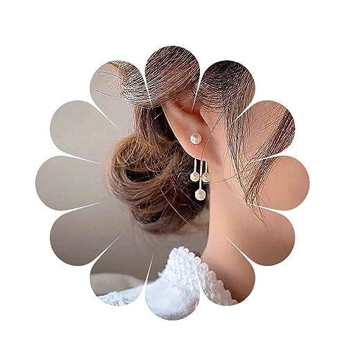 Yheakne Boho Perlen Tropfen Ohrringe Gold Perle Ohr Jacke Ohrringe Vintage baumeln Perlen Quaste Ohrring Double Way Front Back Ohrring Schmuck für Frauen und Mädchen Geschenke Yheakne Boho Perlen Tropfen Ohrringe Gold Perle Ohr Jacke Ohrringe Vintage baumeln Perlen Quaste Ohrring Double Way Front Back Ohrring Schmuck für Frauen und Mädchen Geschenke von Yheakne