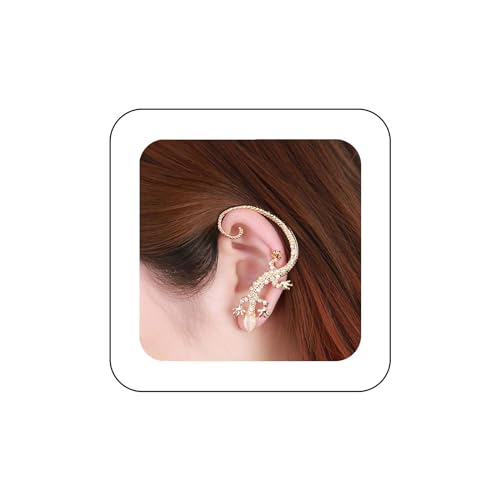 Yheakne Gothic Drachen Ohrstecker Ohrstecker Silber Drachen Ohrstecker Alt Drachen Ohrstecker Punk Drachen Ohrstecker Ohrstecker Schmuck Für Frauen Und Mädchen (eidechse) von Yheakne