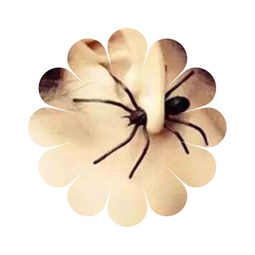 Yheakne Gothic Spinnen Ohrringe Schwarze Spinnen Ohrstecker Ohrringe Übertriebene Ohrstecker Ohrringe Punk Gruselige Ohrringe Halloween Kostüm Ohrringe Schmuck Für Frauen Und Mädchen von Yheakne