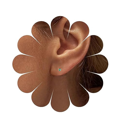 Yheakne Vintage Kleine Smaragd Ohrstecker Gold Smaragd Quadratische Ohrringe Mini Smaragd Cz Ohrringe Grüner Kristall Ohrringe Schmuck Für Frauen Und Mädchen Yheakne Vintage Kleine Smaragd Ohrstecker Gold Smaragd Quadratische Ohrringe Mini Smaragd Cz Ohrringe Grüner Kristall Ohrringe Schmuck Für Frauen Und Mädchen von Yheakne