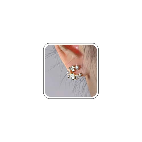 Yheakne Vintage Kristall Perle Blume Ohrringe Weiß Emaille Blume Ohrstecker Winzige Perle Cz Hoop Ohrring Kleine Strass Cz Floral Ohrring Schmuck Für Frauen Yheakne Vintage Kristall Perle Blume Ohrringe Weiß Emaille Blume Ohrstecker Winzige Perle Cz Hoop Ohrring Kleine Strass Cz Floral Ohrring Schmuck Für Frauen von Yheakne