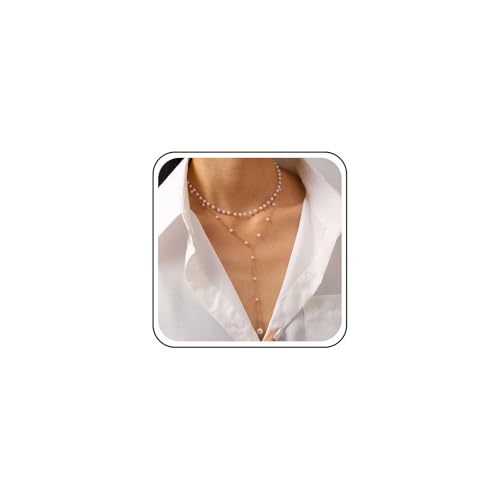 Yheakne Vintage Lange Perle Y Lariat Halskette Gold Perlenstrang Halskette Kette Weiße Perlen Choker Halskette Geschichtet Perlen Fallen Y Halsketten Hochzeit Braut Halsketten Schmuck Für Frauen Yheakne Vintage Lange Perle Y Lariat Halskette Gold Perlenstrang Halskette Kette Weiße Perlen Choker Halskette Geschichtet Perlen Fallen Y Halsketten Hochzeit Braut Halsketten Schmuck Für Frauen von Yheakne