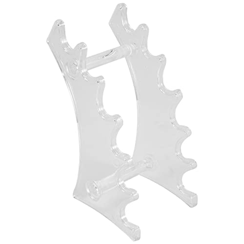 Yheonver Acryl 6 SchlüSsel Display StäNder, Augenbrauen FüLl Halter Bleistift Schmuck Make-Up Pinsel Rack Organizer Halter für Haus BüRo Speichern Sie die Verwendung, Klar Yheonver Acryl 6 SchlüSsel Display StäNder, Augenbrauen FüLl Halter Bleistift Schmuck Make-Up Pinsel Rack Organizer Halter für Haus BüRo Speichern Sie die Verwendung, Klar von Yheonver