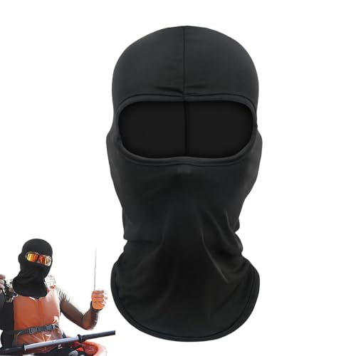 Gesichtshaube - Sturmhaube - Sonnenschutzmaske | Warme Sturmmaske | Vollgesichtsschutz-Halsmaske, UV-Maske, Sonnengesichtsabdeckung | Gesichtsschutz mit Halsmanschette undGesichtsschutz für Motorräder von Yhsioaklo