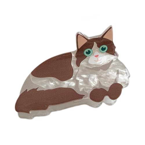 Katzenkrallenclip | Kleine Lustige Katzen Haarspangen | Süße Mini Krallenklammern Für Kurzes Langes Haar Dekorative Haarklammern Haarfang Klauenspangen Styling Zubehör Damen Mädchen Alltag von Yhsioaklo
