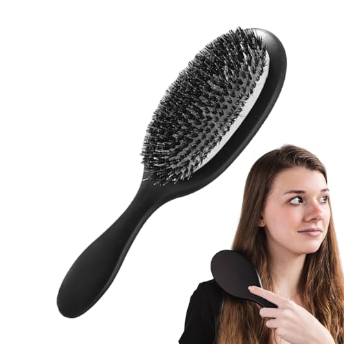 Kein Shampoo-Haarbürste, Anti-Frizz- Mit Tipper-Borsten | Sanfte Kopfhautpflegekamm Für Glatte, Glänzende Haare | Geeignet Für Männer, Frauen | Ideal Für Den Täglichen Gebrauch, Wasserlose Ha von Yhsioaklo