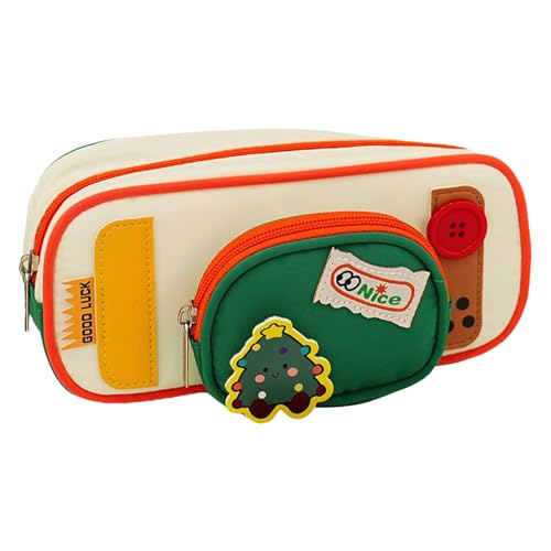 Niedliches Federmäppchen, Cartoon-Bleistift-Etui, Aufbewahrungstasche, Schreibwaren-Aufbewahrungstaschen, Federmäppchen, niedliches, Stiftetasche, Aufbewahrung, Organizer, Schreibwaren für von Yhsioaklo