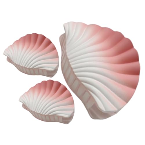 Yhsioaklo Damen Haarklammer, Muschelform Dickes Haar Haarklammern, 3er Set Tägliche Mode Verlauf Für Schule Reise Veranstaltungen Outdoor von Yhsioaklo