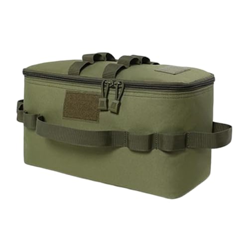 Yhsioaklo Faltbare Camping -Aufbewahrungstasche, Camping -Aufbewahrungstasche, Picknick -Tasche, Wasserfestes leichtes faltbares Duffel Organizer für Männer Frauen im Freien im Freien von Yhsioaklo