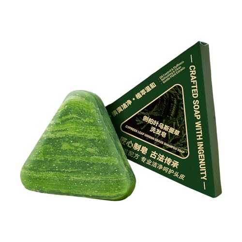 Yhsioaklo Haar Seifen Bar | Glättende Shampoo Bar Für Frauen | Nicht Fettende Kopfhautpflege Für Männer Teenager Mädchen | Für Die Ganze Familie von Yhsioaklo