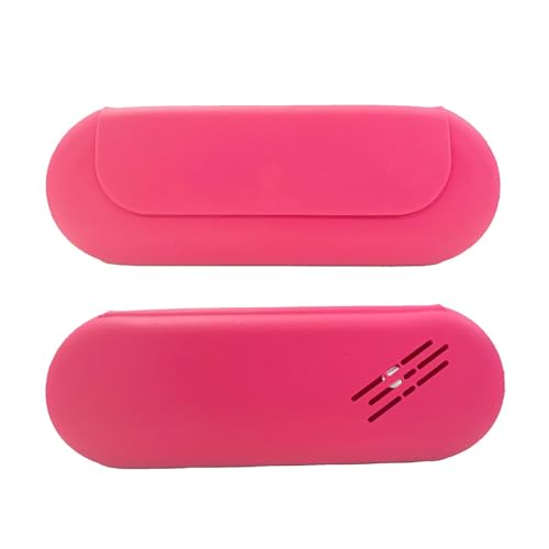 Yhsioaklo Reise-Kosmetiktasche, tragbare Kosmetiktasche, Make-up-Pinseltasche, Kosmetikpinselhalter, Make-up-Tasche, Make-up-Organizer, Kosmetiktasche für Reisen, hot pink, Refer to description, von Yhsioaklo