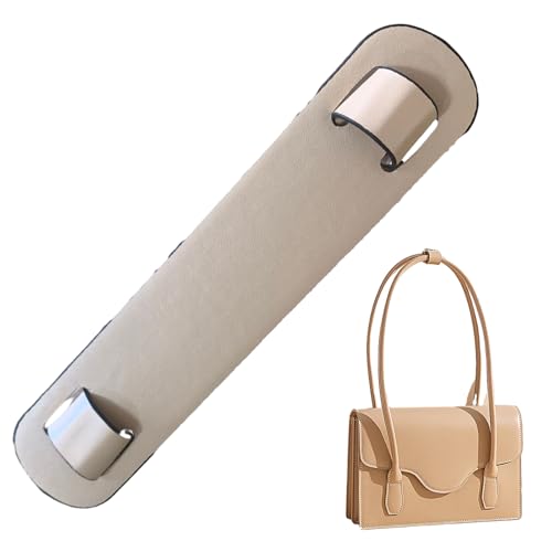 Yhsioaklo Schulterstütze für Tragetasche | Abnehmbare PU-Schulterriemen mit zwei Knöpfen – Taschenzubehör für Reisen, Geschäftsreisen, Zusammenkünfte, Reisen, aprikose, Se référer au descriptif von Yhsioaklo