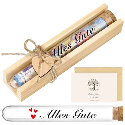 Yi'antai Wunscherfüller Geldgeschenke Holz, Wunscherfüller Geldgeschenk, Geldgeschenk mit Umschlägen, Lebensbaum Geld Geschenke Geburtstag Hochzeit von Yi'antai