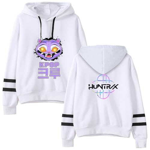 YiJee Anime Hunters KPOP Cosplay Hoodie Unisex – Kapuzenpullover Zoey & Rumi Stil für Halloween Party, Anime Kostüm Sweatshirt mit Kapuze für Damen & Herren von YiJee