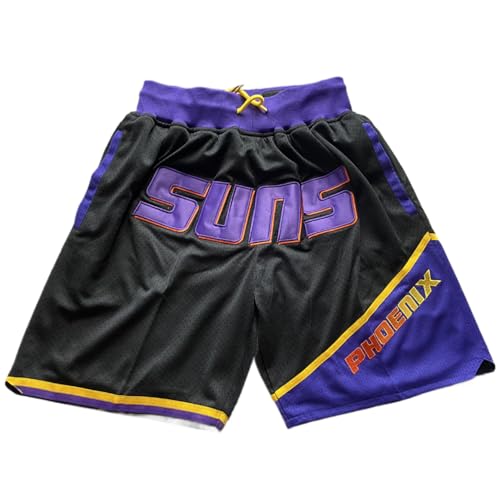YiJee Basketball Shorts Herren – Atmungsaktive Mesh Basketball Hose mit Taschen, Schnell Trocknende NBA Sport Shorts für Sommer, Training und Outdoor von YiJee