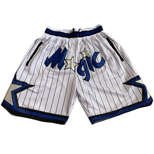 YiJee Basketball Shorts Herren – Atmungsaktive Mesh NBA Sport Shorts mit Taschen, Schnell Trocknende Basketball Hose für Sommer, Training und Outdoor von YiJee