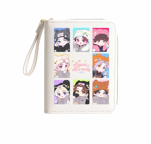 YiJee Stray-K Mädchen Geldbeutel Schwarz PU Leder Portmonee mit Reißverschluss SKZOO Kinder Portemonnaie STAYs Zubehör von YiJee