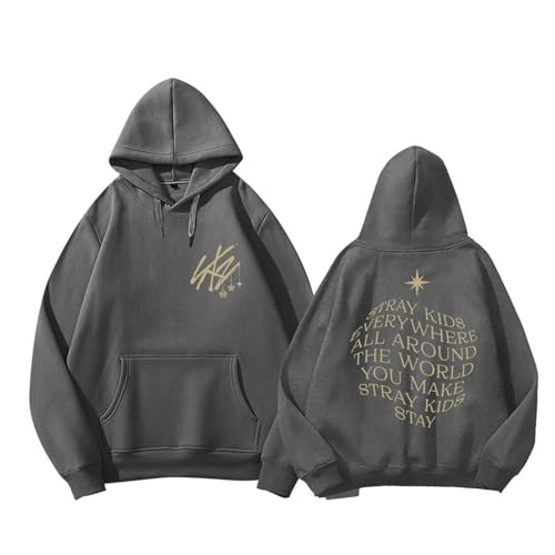YiJee Felix Hyunjin Changbin Bangchan Lee Know Han Hoodie Damen – KPOP SKZ ATE Kapuzenpullover Harajuku Fashion von YiJee