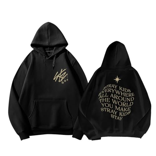 YiJee Felix Hyunjin Changbin Bangchan Lee Know Han Hoodie Damen – KPOP SKZ ATE Kapuzenpullover Harajuku Fashion von YiJee