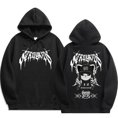 YiJee Felix Hyunjin Changbin Bangchan Lee Know Han Pullover mit Kapuze – Damen Unisex KPOP Hoodie, SKZoo Cartoon Style von YiJee