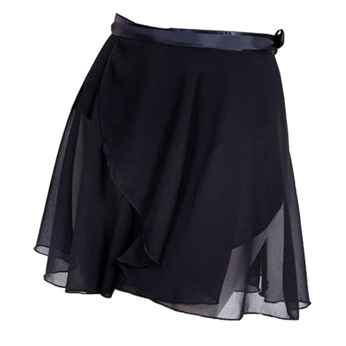 Ballett Wickelrock Chiffon Damen Tanz Rock Mit Taille Krawatte Und Dünner,Anwendbar auf weibliche Tanzausbildung von YiLang