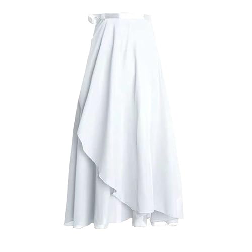 Ballett Wickelrock Chiffon Damen Tanz Rock Mit Taille Krawatte Und Dünner,Anwendbar auf weibliche Tanzausbildung von YiLang