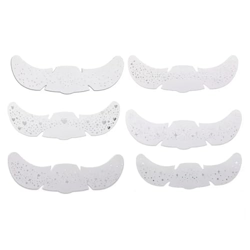 6pcs/ Easy Apply Wenden Sie Abnehmbare Gesicht Aufkleber Die Echte Sommersprossen Und Glitzer Sterne Cluster Für Mühelose Schönheit Make Up Gesichtsaufkleber Für Partys Nachahmen von YiNLuax