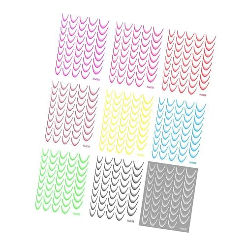 9 Blatt French Tip Line Nails Aufkleber French Line Nails Aufkleber French Tip Nails Art Aufkleber Maniküre Aufkleber von YiNLuax