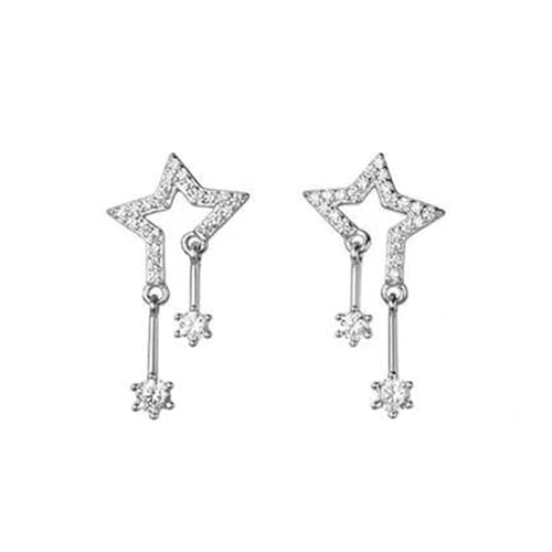 Charm-Stern-Ohrstecker, einzigartiger Cartoon-Schmuck, Stern-Ohrringe, Legierung, Textur, Geschenk für Frauen und Mädchen, Ohrschmuck Charm-Stern-Ohrstecker, einzigartiger Cartoon-Schmuck, Stern-Ohrringe, Legierung, Textur, Geschenk für Frauen und Mädchen, Ohrschmuck von YiNLuax