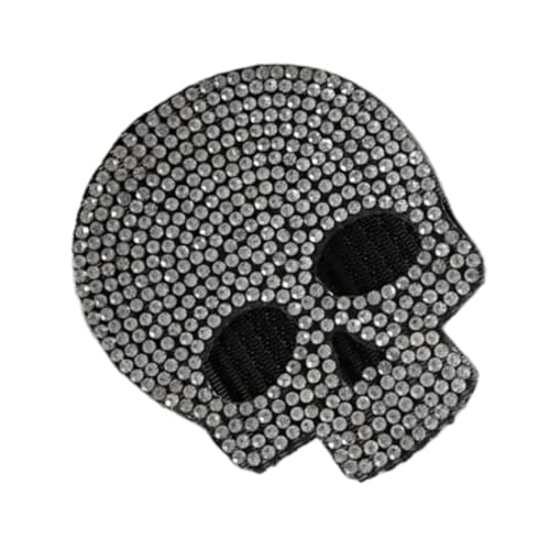 Dark Series Punk Styles Haarschmuck Pony Halter Strass Haarnadel für Cosplay Enthusiasten und Mode Teenager Frauen Cosplay Kopfbedeckung von YiNLuax